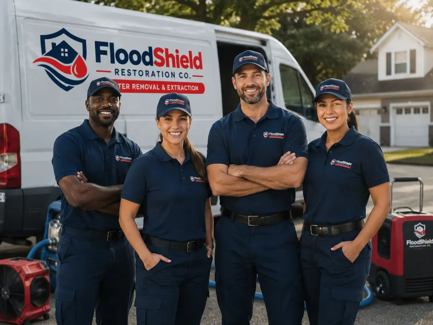Flood Damage Restoration company in San Rafael, NM